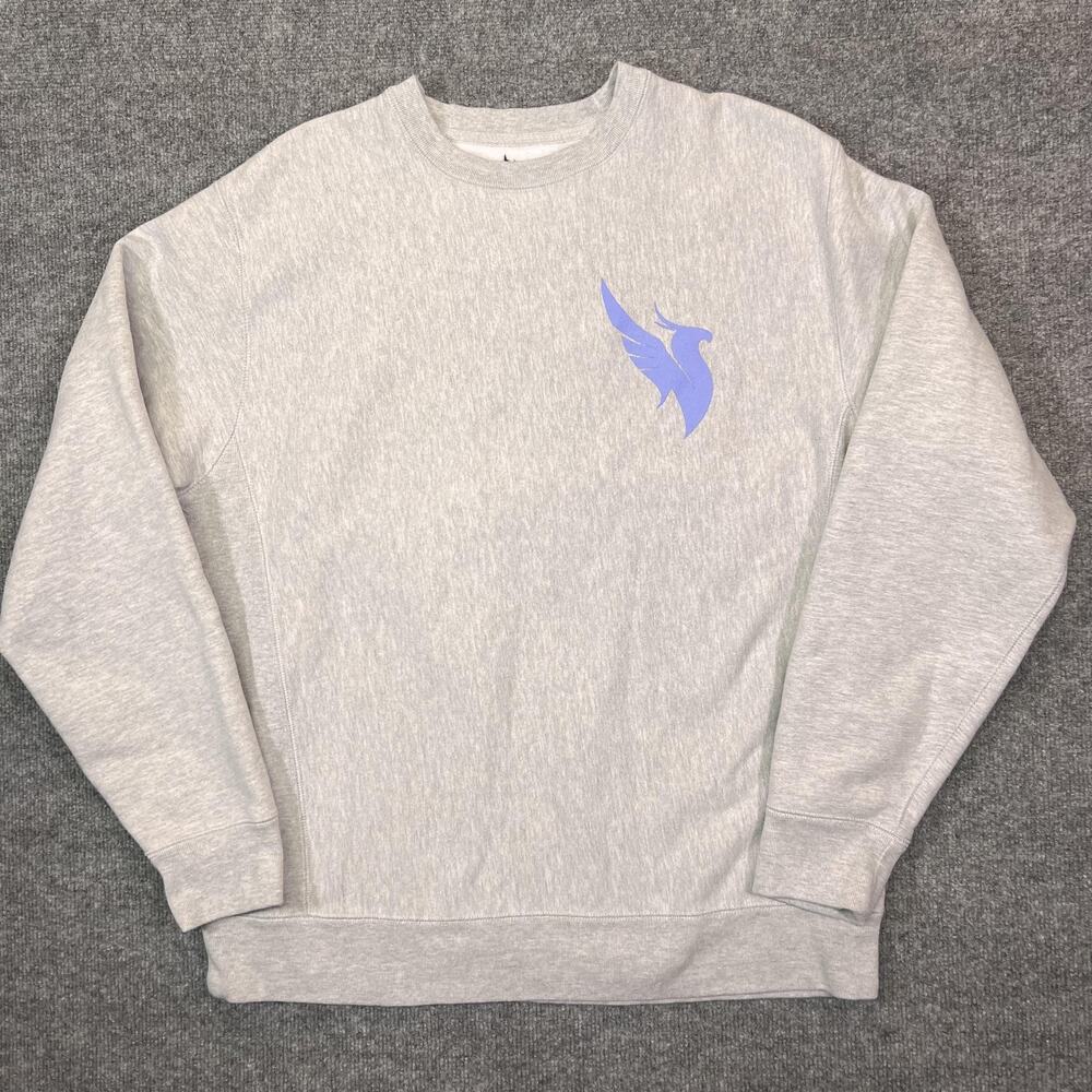 Illenium Sweatshirt Mens XL Gray Fleece Crewneck Pullover Tour Official